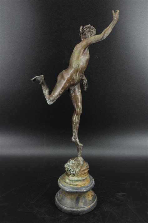 hermes large garden statues|bronze hermes statue.